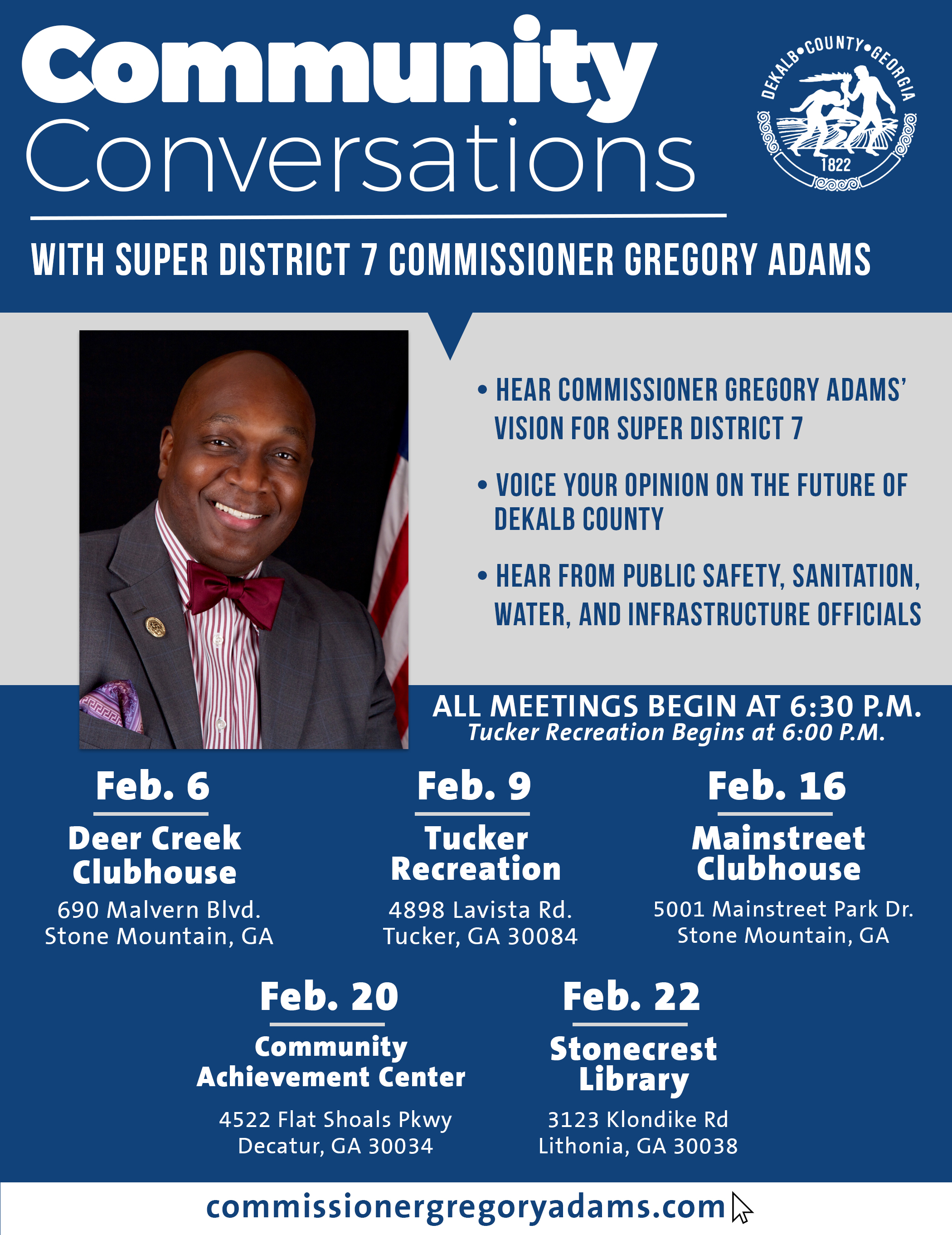 Community Conversations With Super District 7