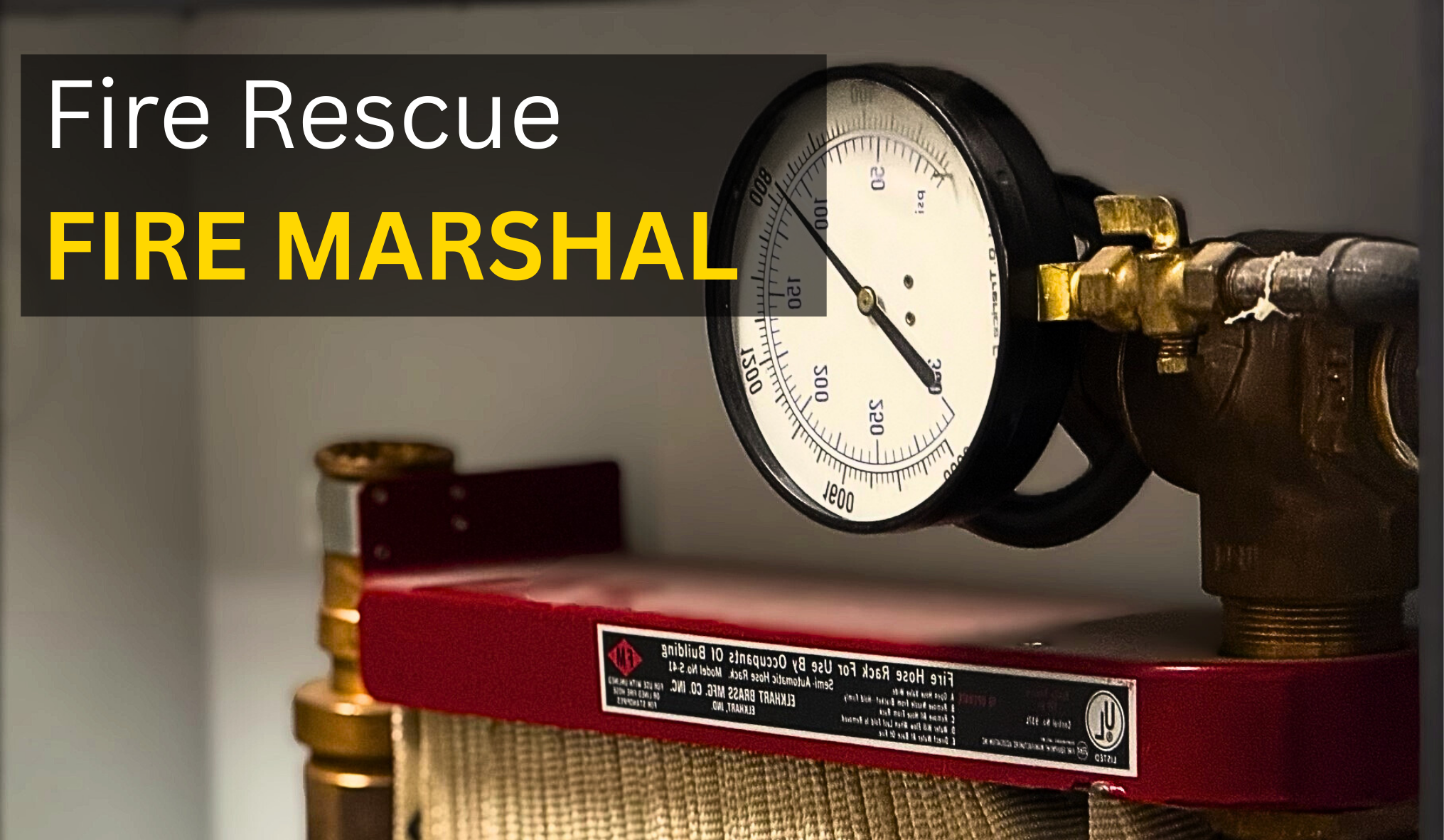 Fire Marshal Page Header
