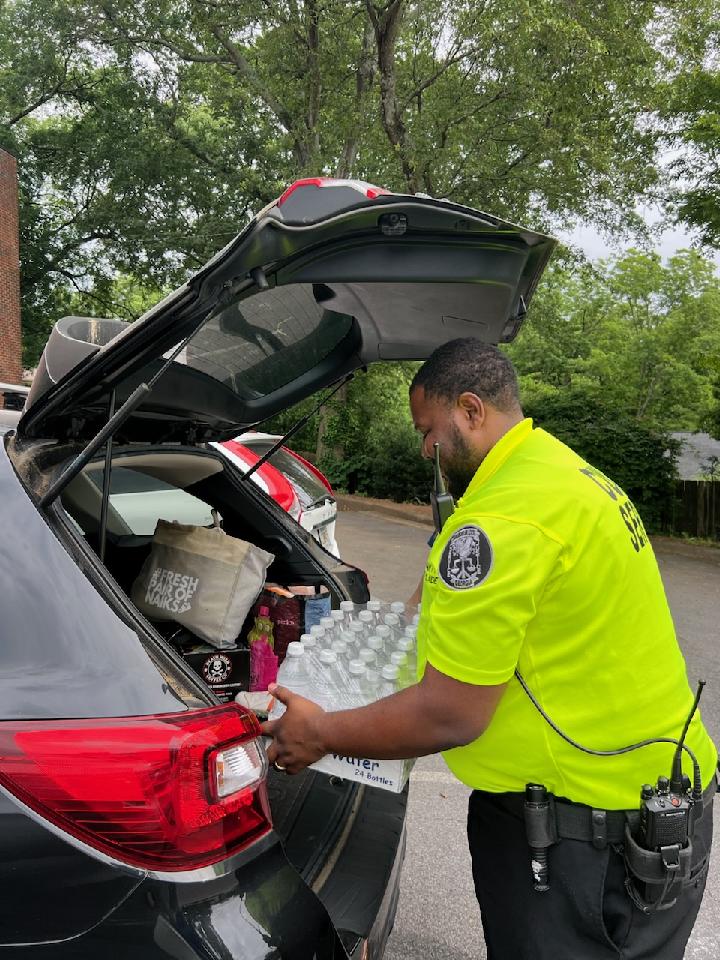 Bottled water distribution