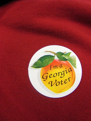 Georgia I Voted Sticker
