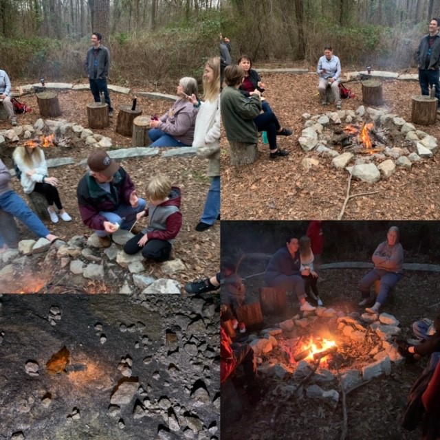 Arabia Mountain campfire