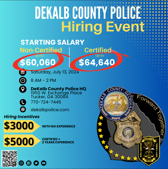 DeKalb Police Hiring Event DeKalb Police Hiring Event