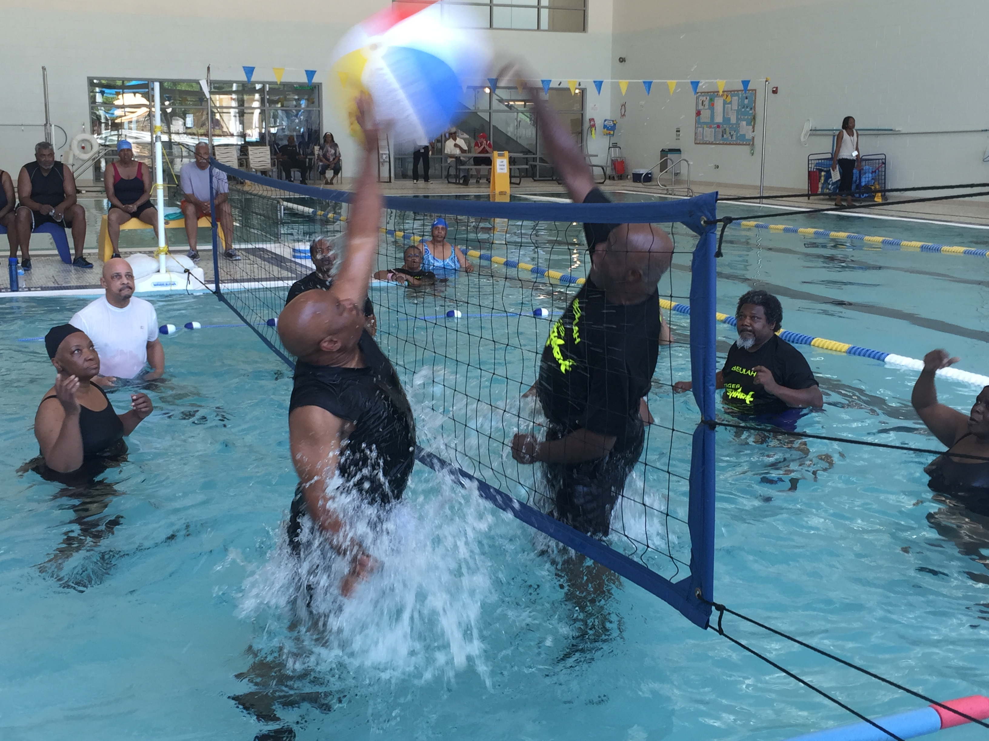 Senior Olympics Water Volleyball DeKalb County GA