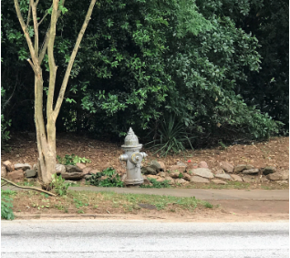 Fire hydrant located at Briarcliff Road and University Drive is the connecting point between two aging water mains that are contributing to low water pressure in the area. 
