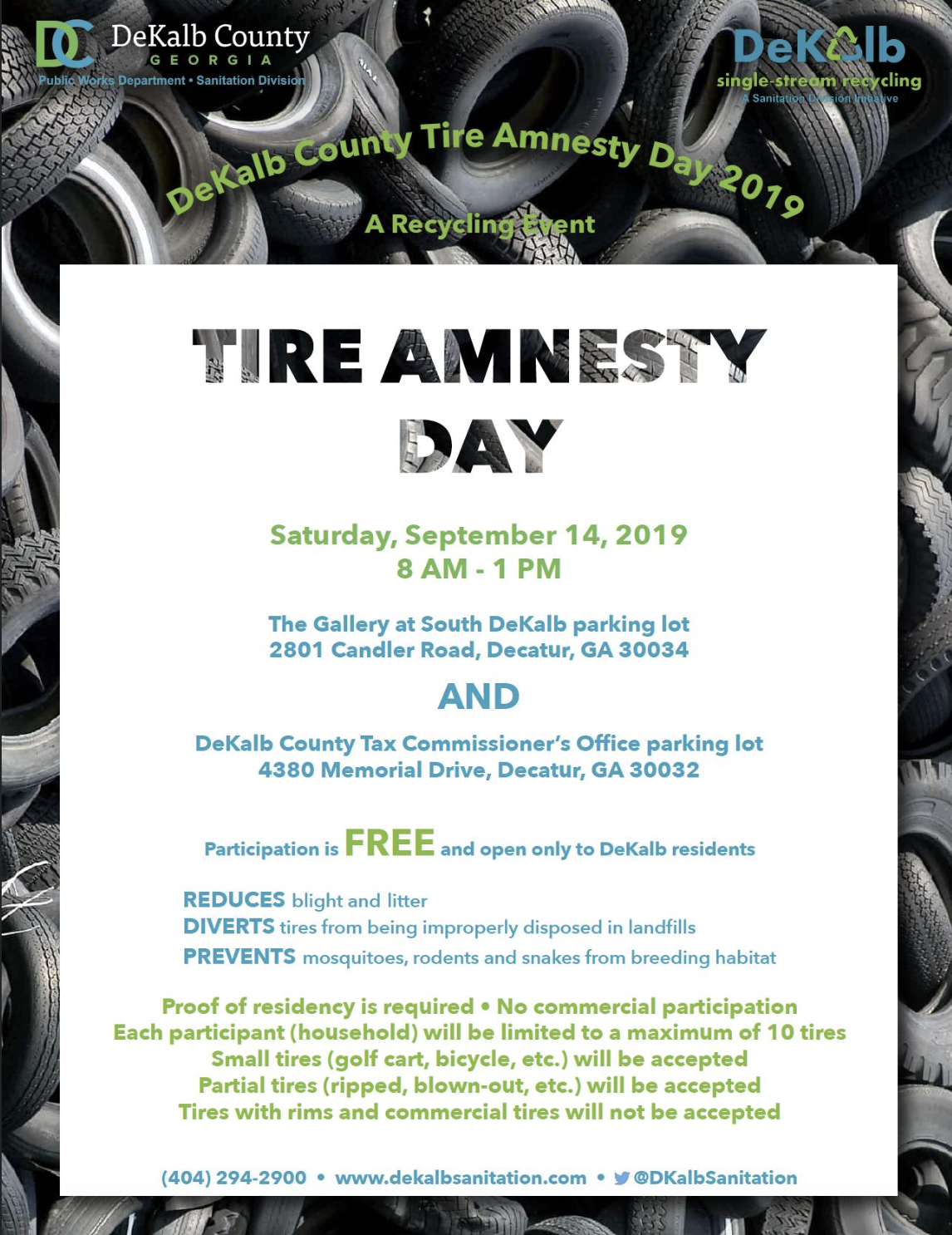 Tire Amnesty Day