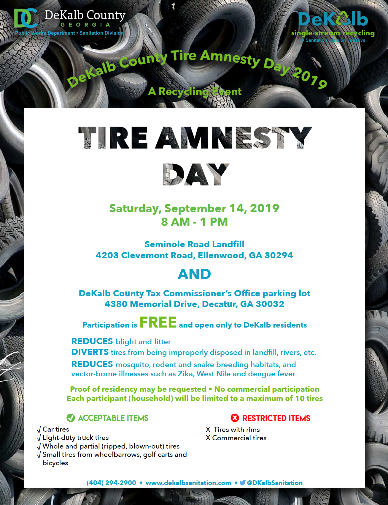 Tire Amnesty Day