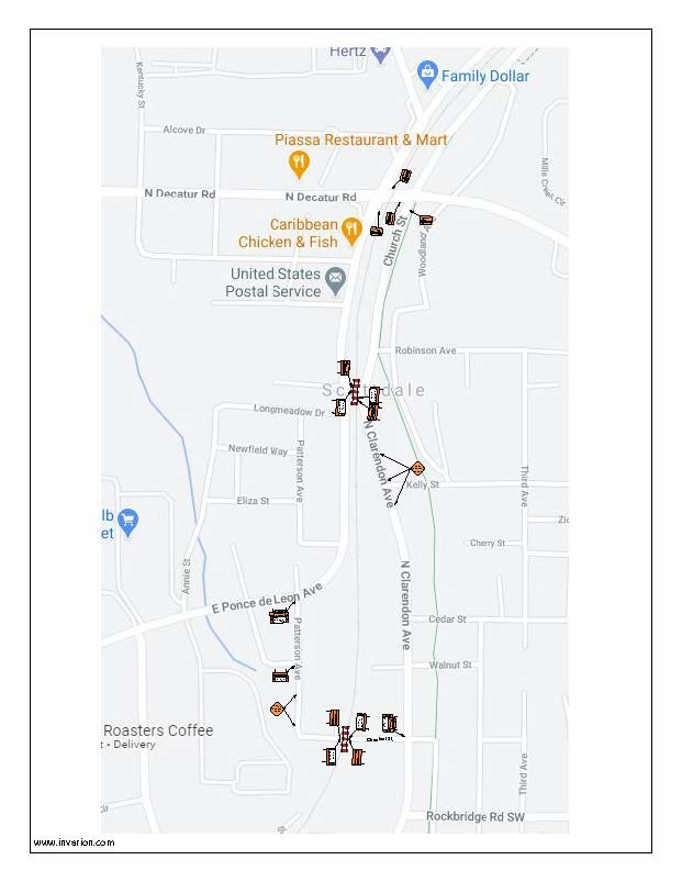 road closure graphic