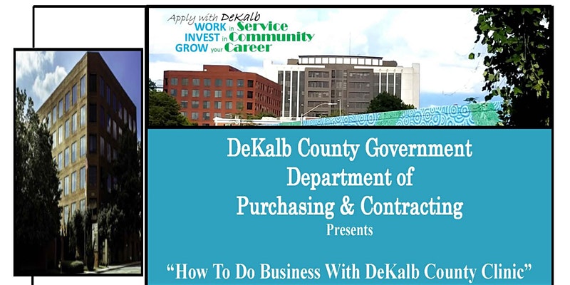 How to Do Business with DeKalb County
