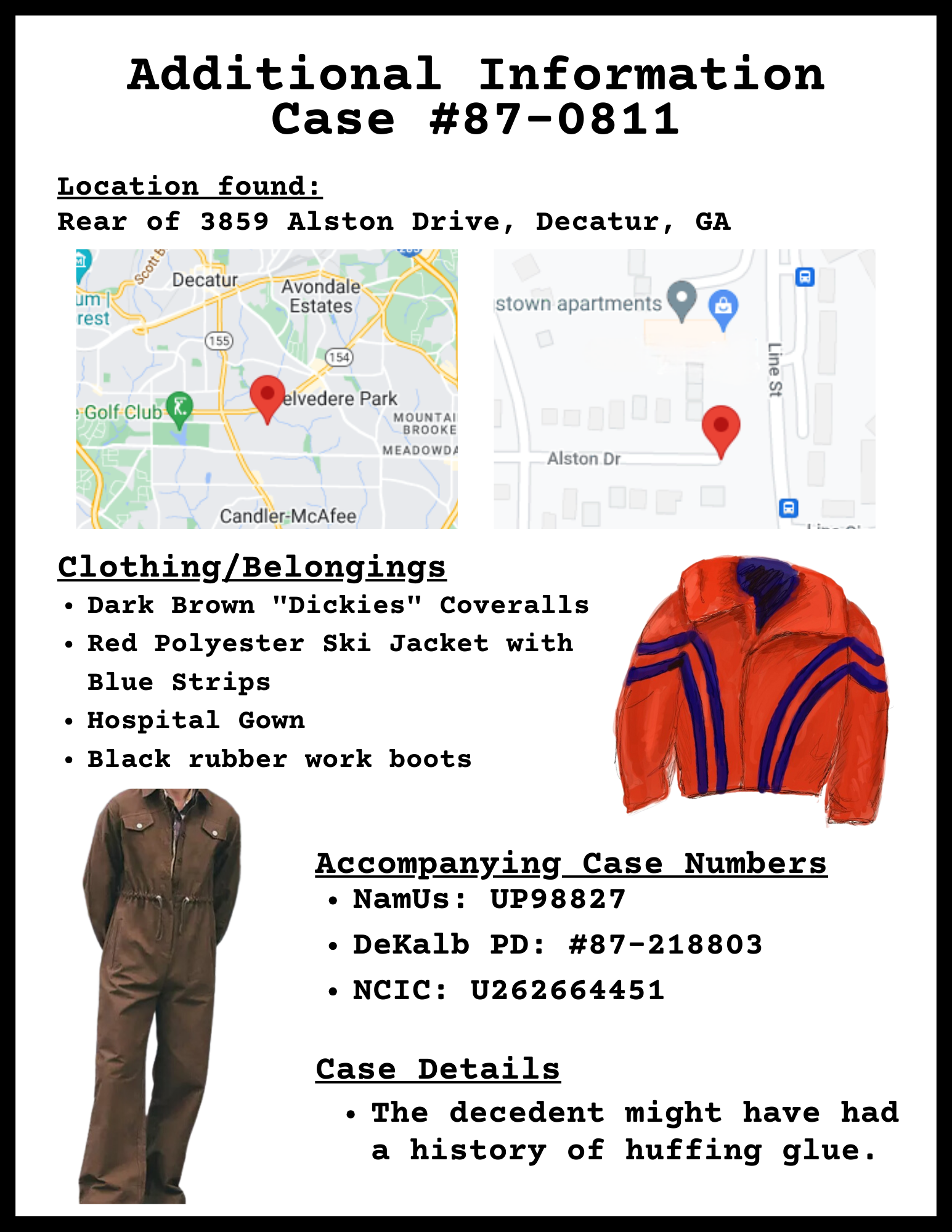 #87-0811 Additional Info