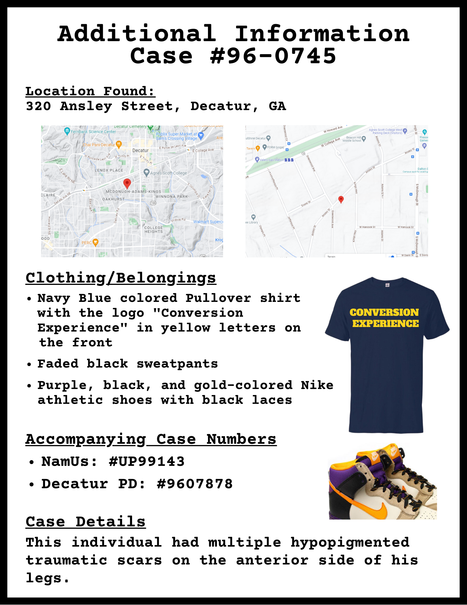 #96-0745 Additional Info