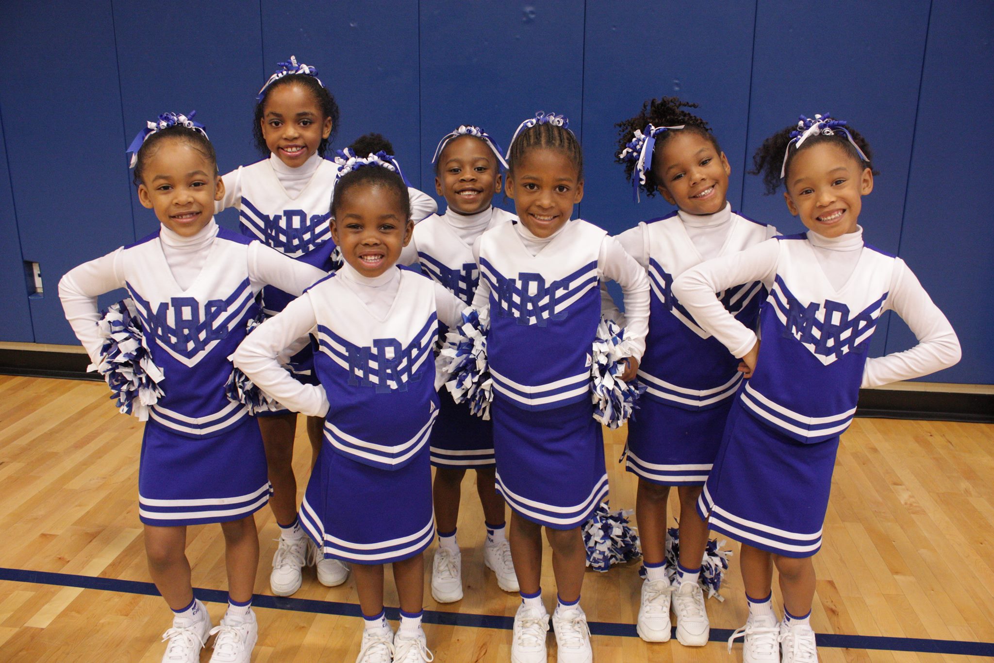 Midway Recreation Center Cheerleaders