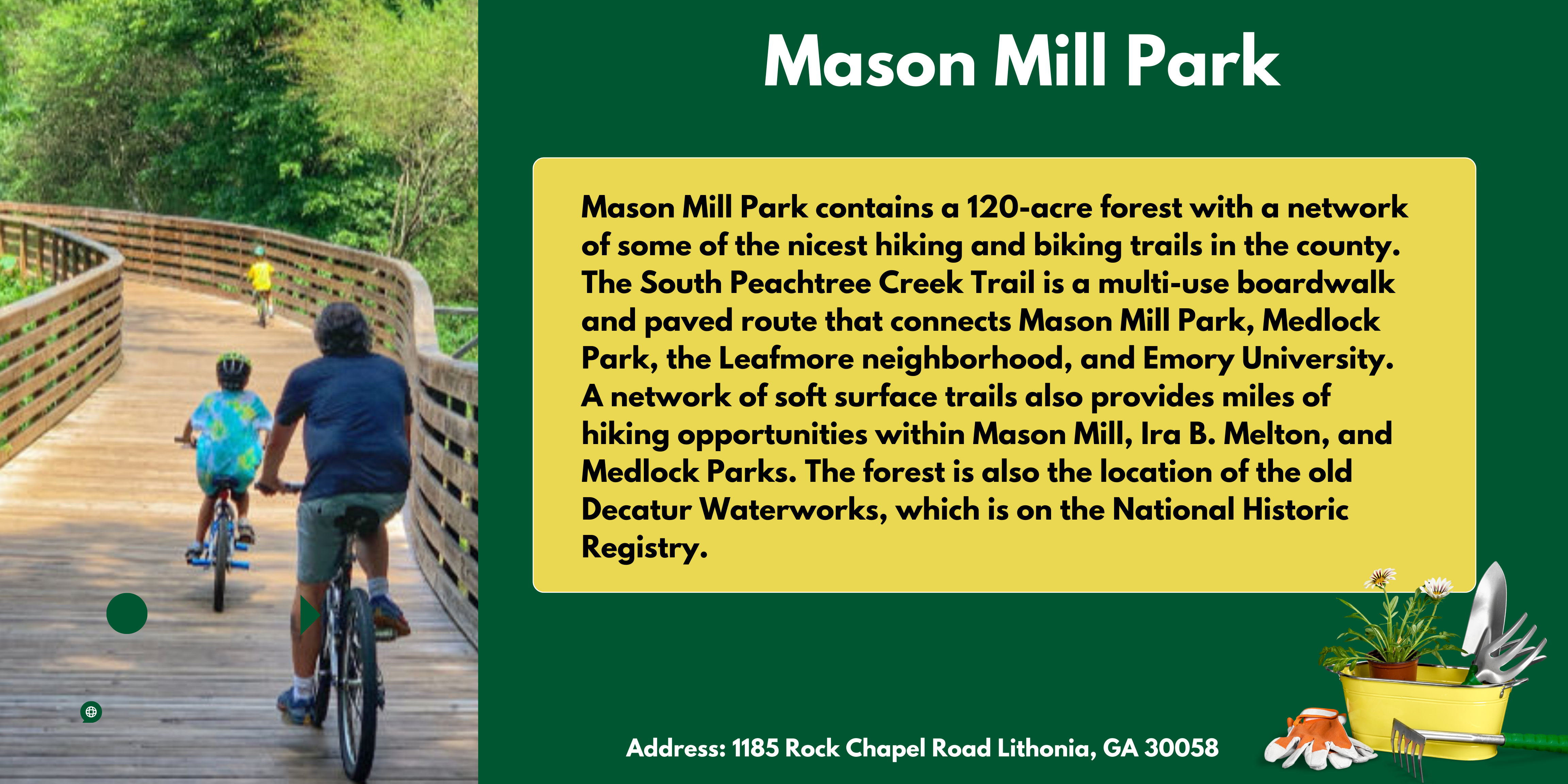 Mason Mill Park Introduction