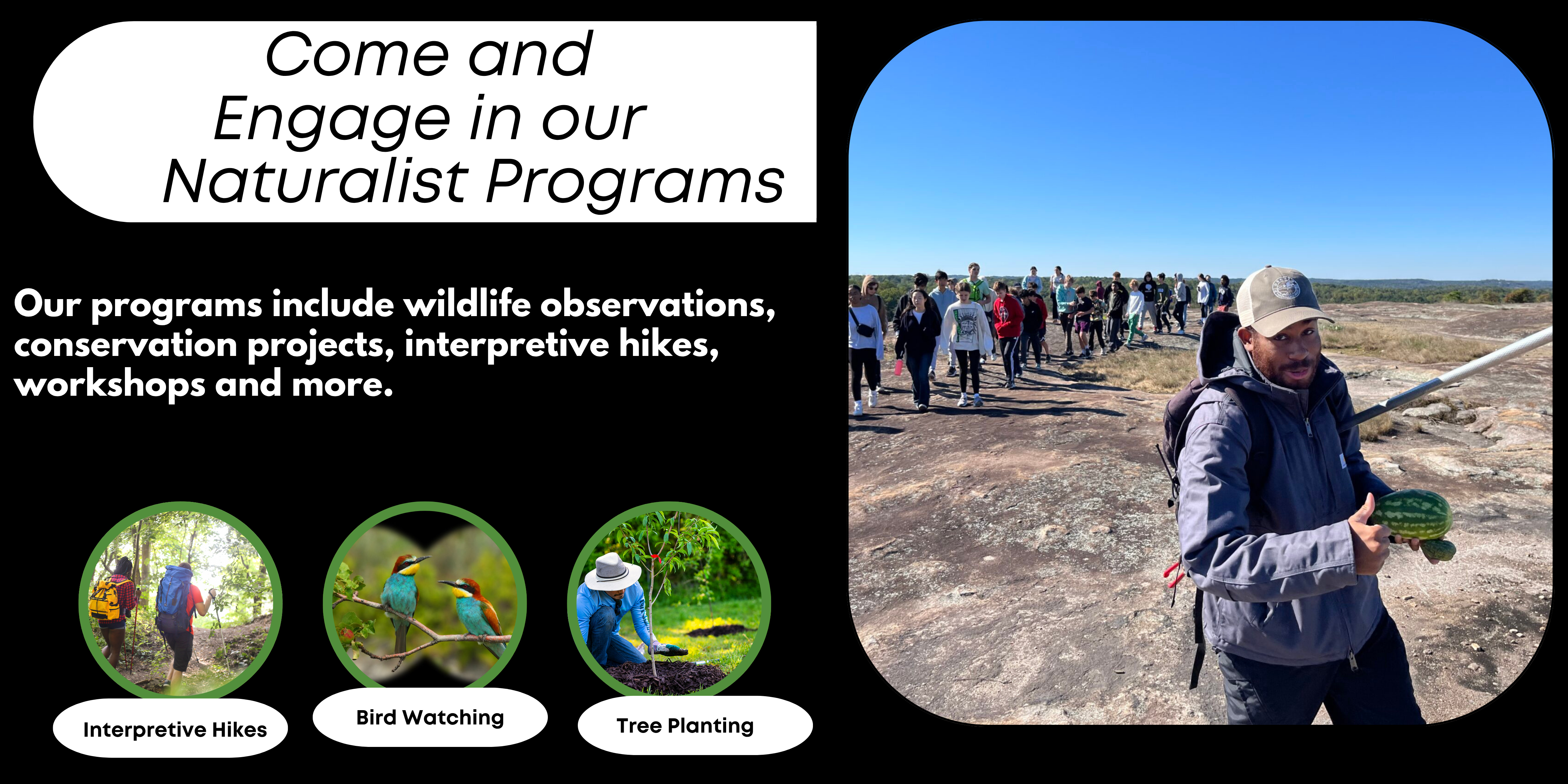 Naturalist Programs Banner