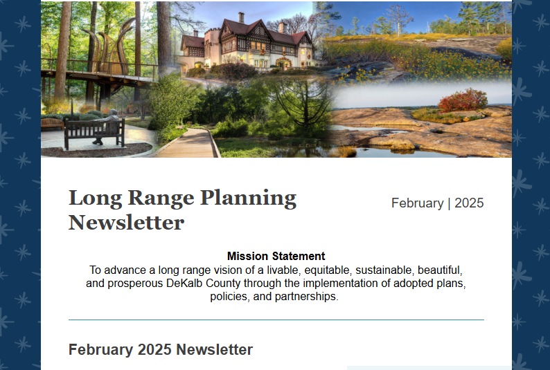 February 2025 Newsletter Image