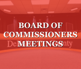 Board of Commissioners Meetings