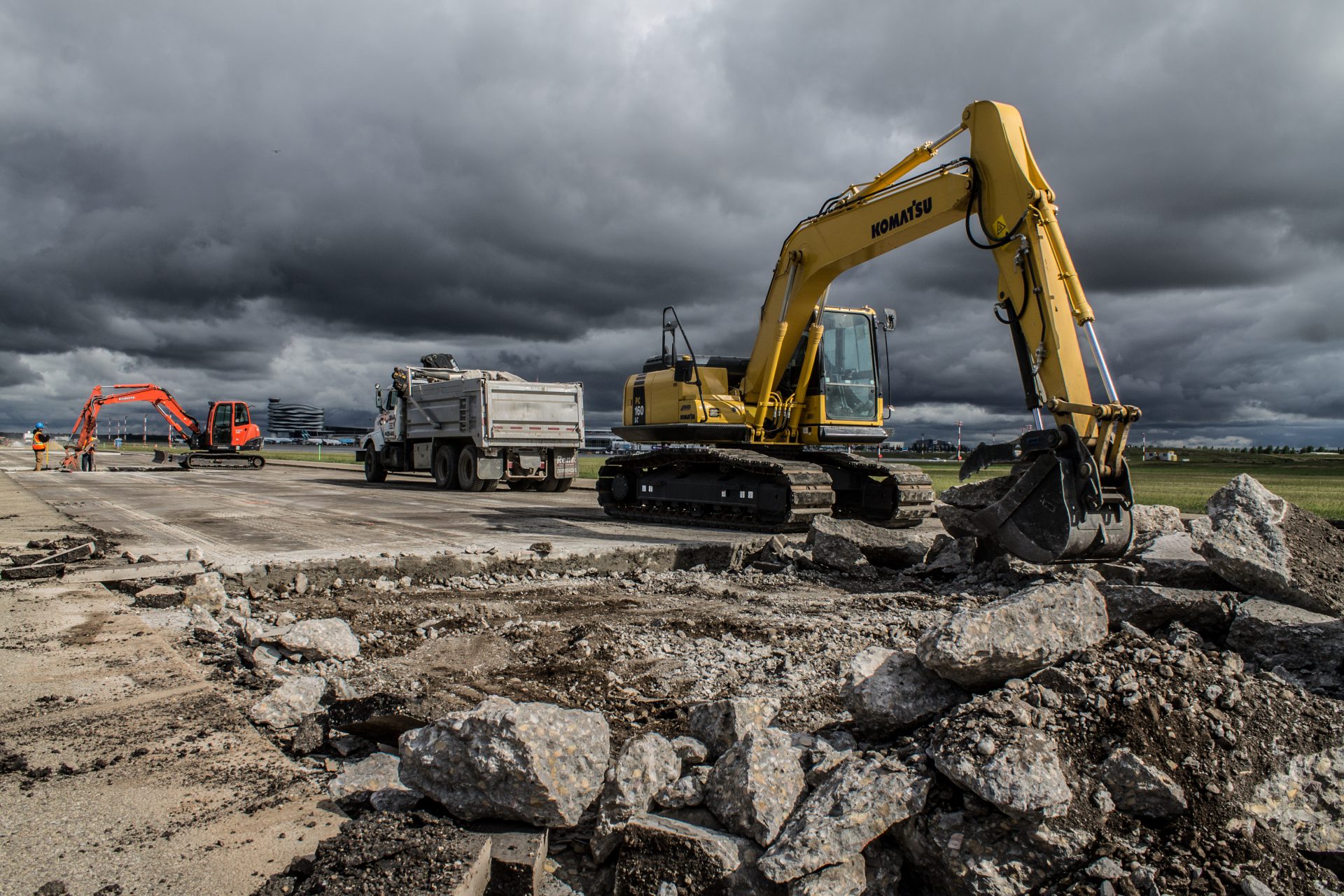 Runway construction Project