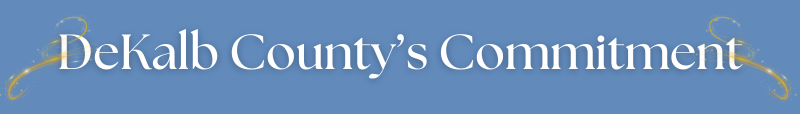 DeKalb's Commitment