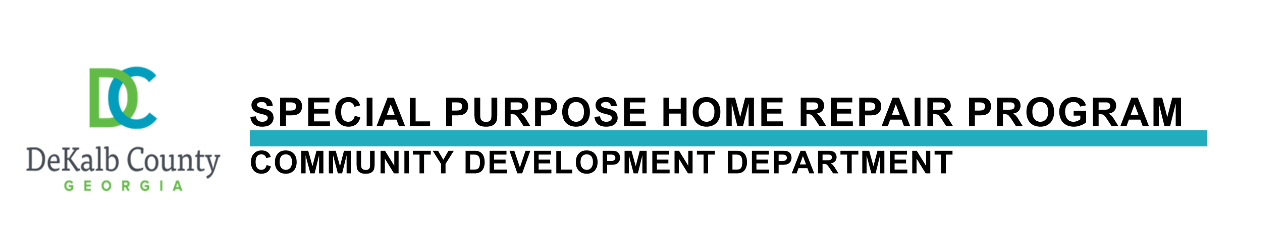 Special Purpose Home Repair Program