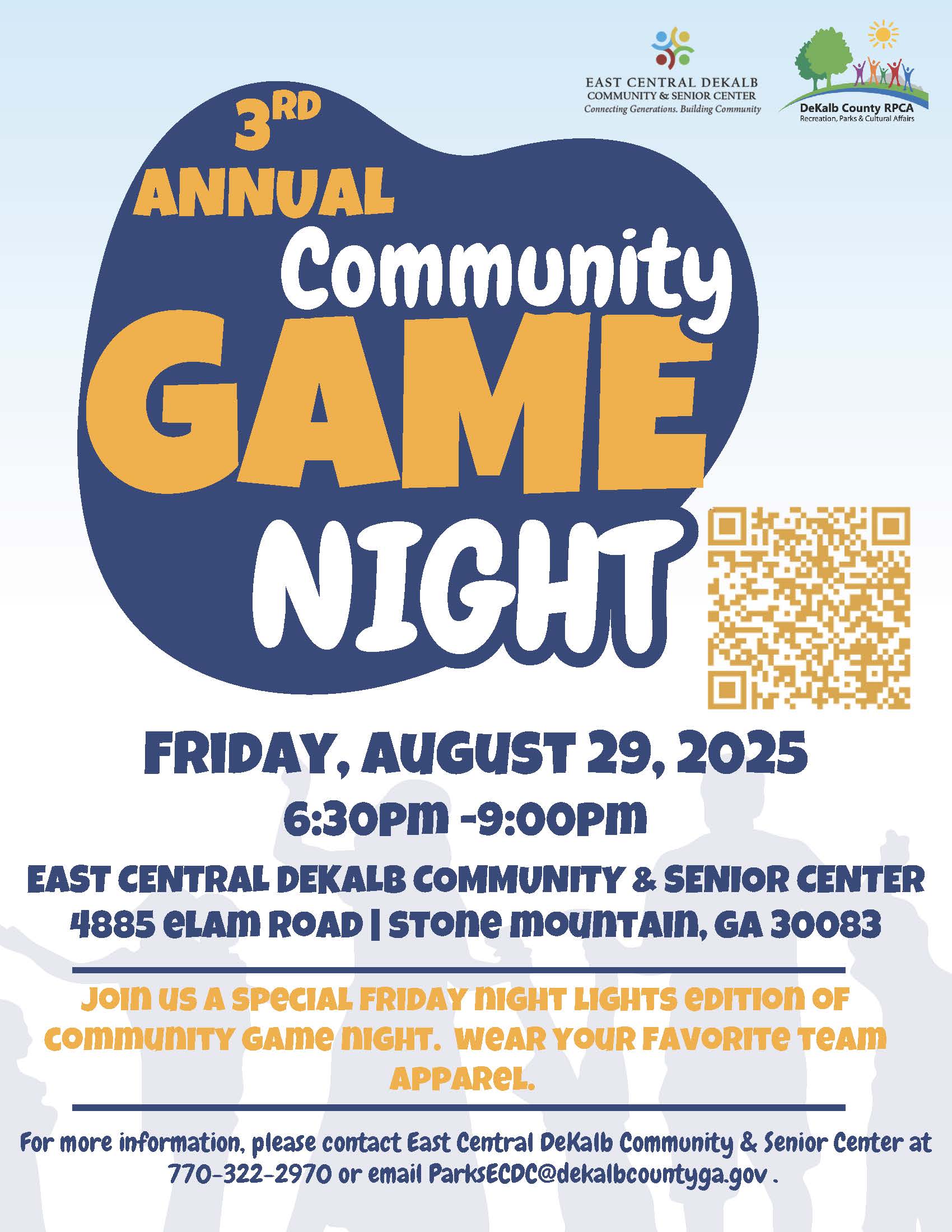 Community Game Night at East Central