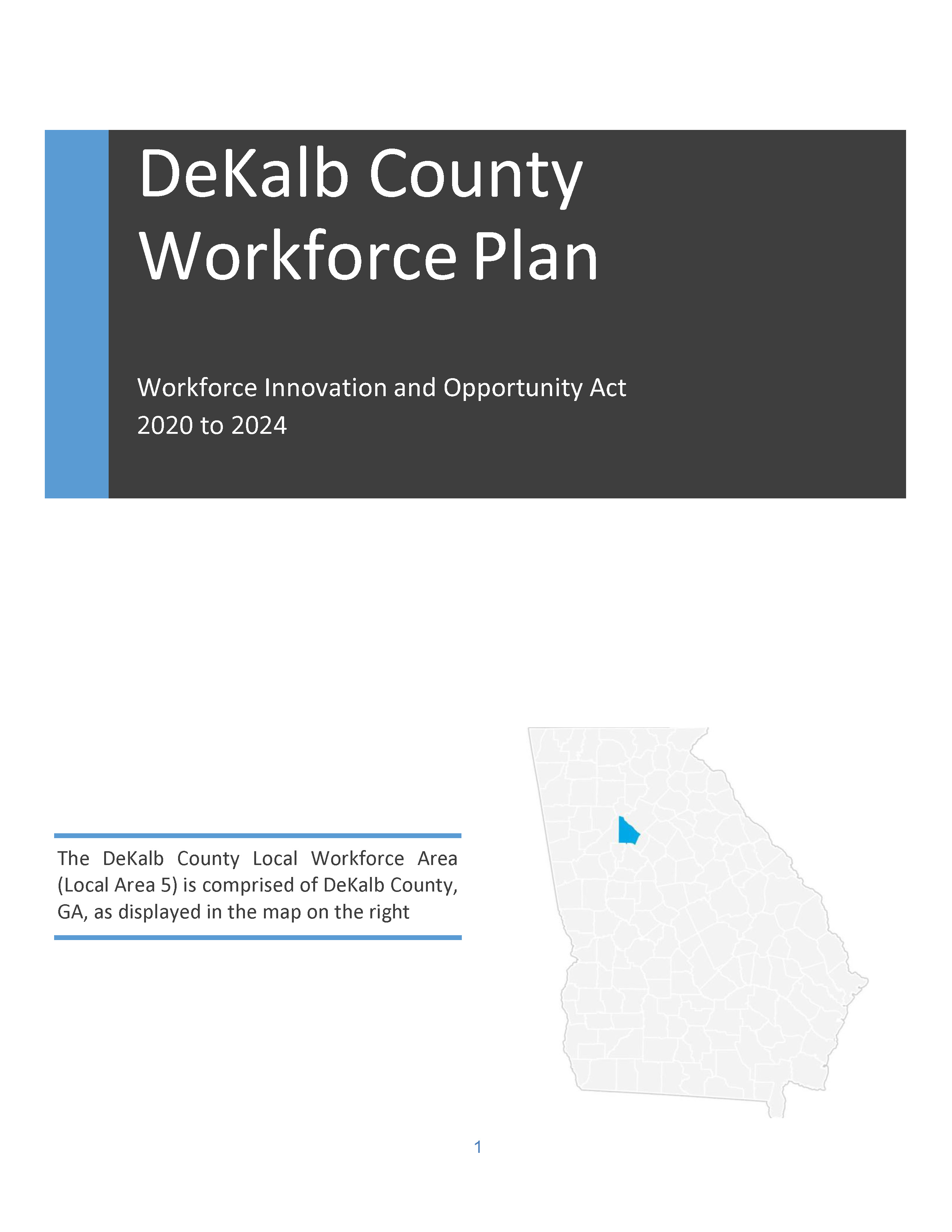 DeKalb County Workforce Local Plan