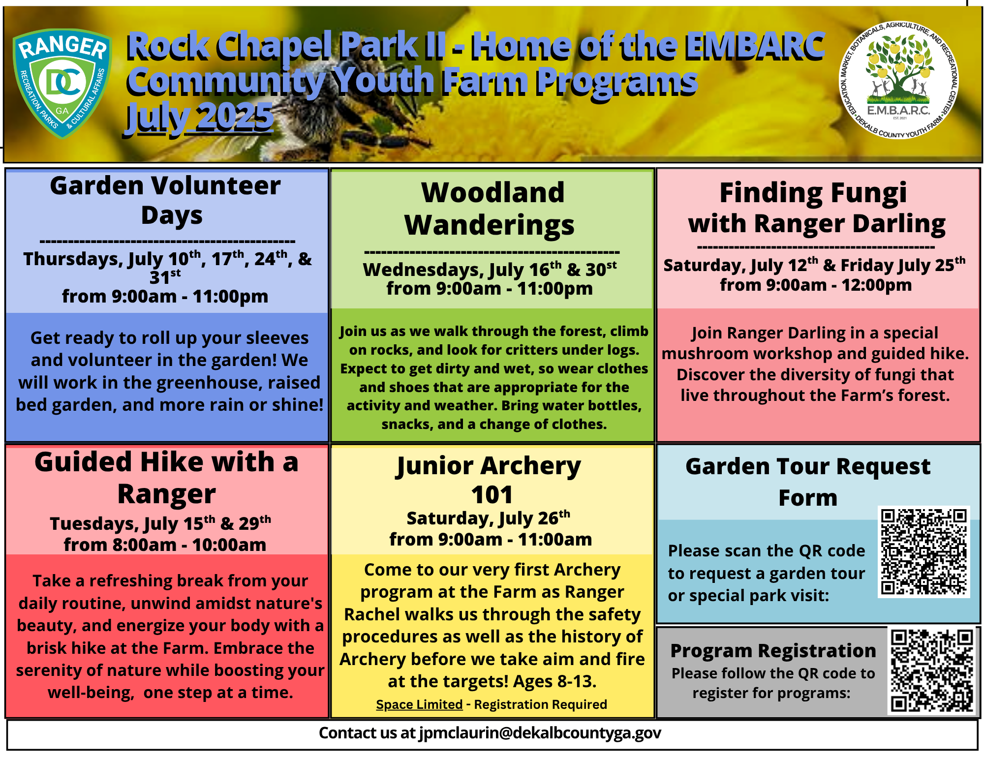 July Programs