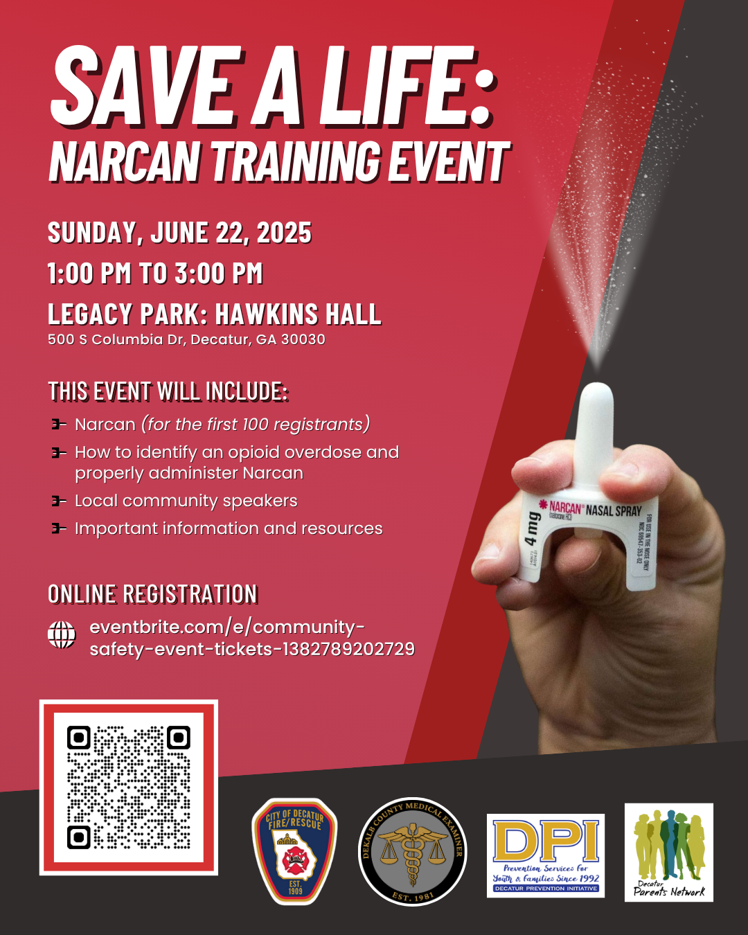 Save a Life: Narcan Training Event