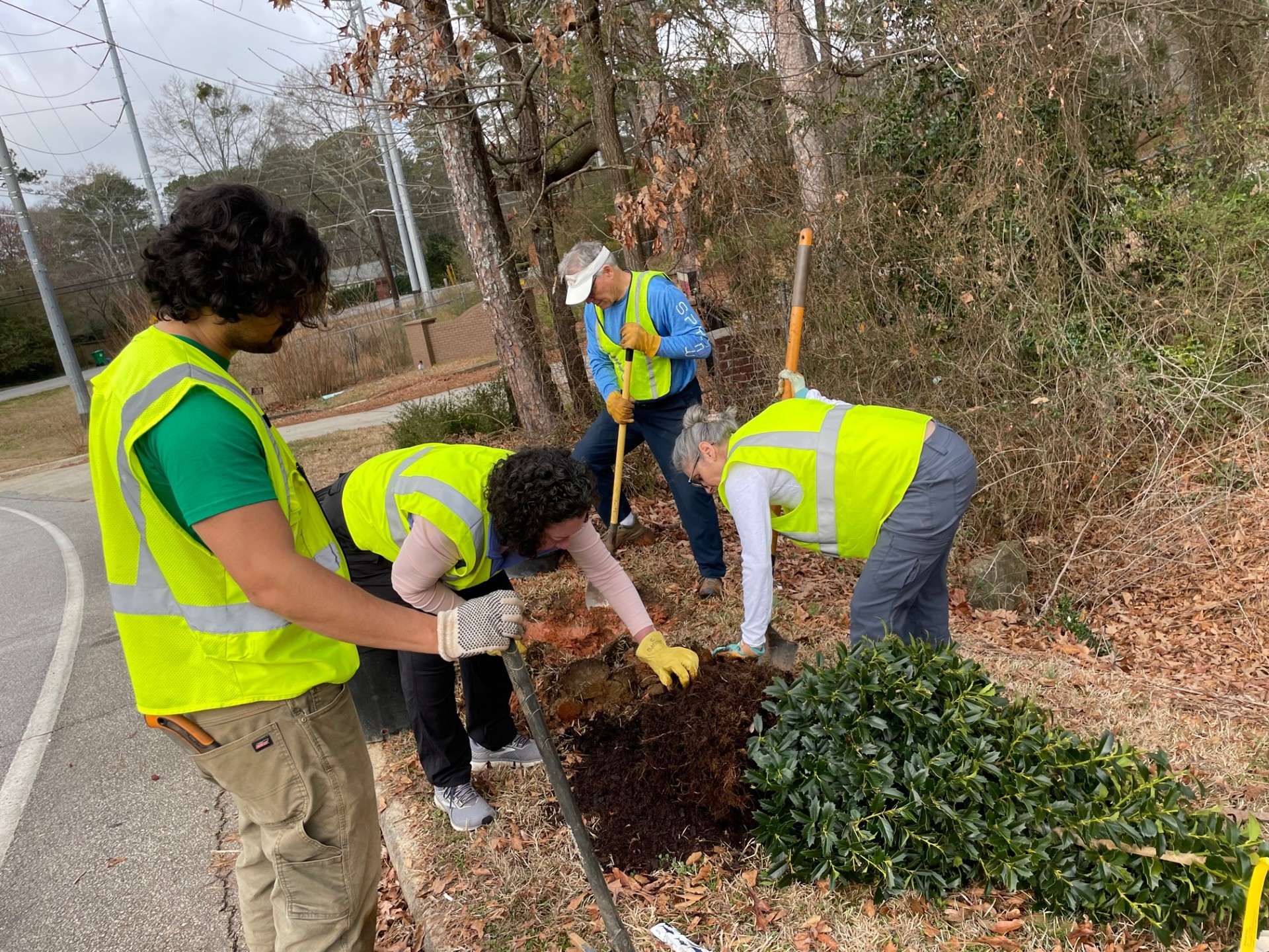 Trees Atlanta Fielding Drive Tree Planting 2025