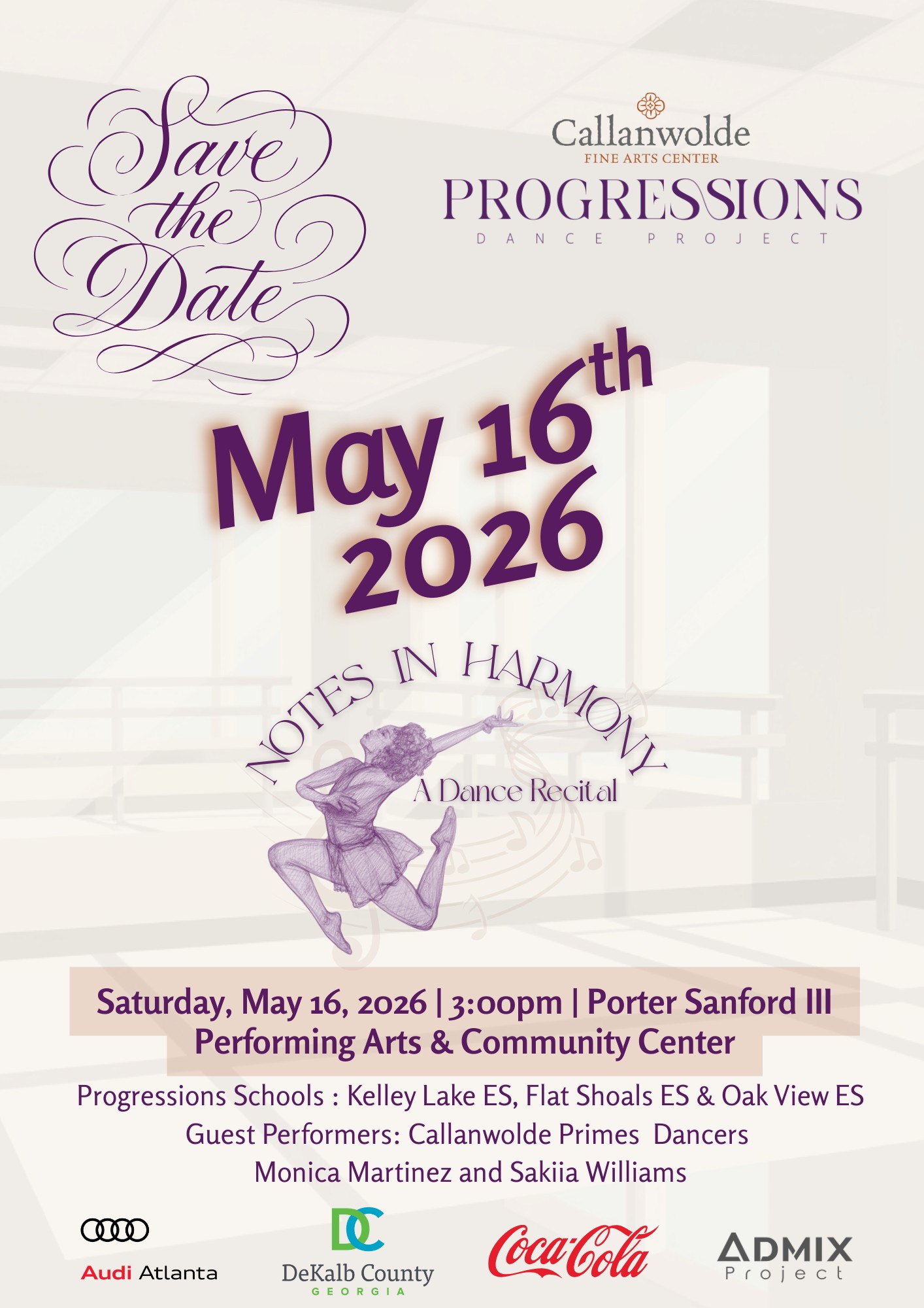 Progressions Dance Project Flyer