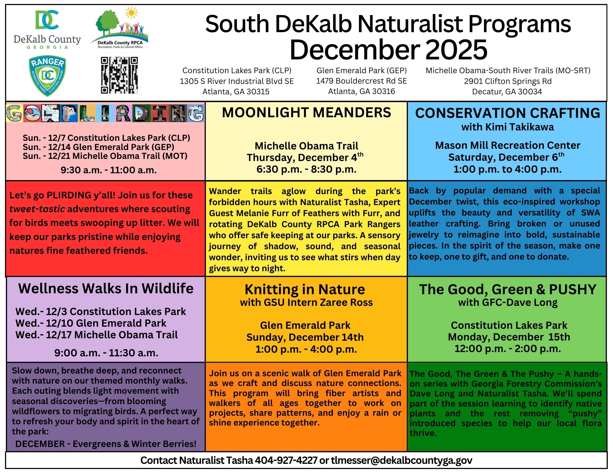 South DeKalb Prohgrams