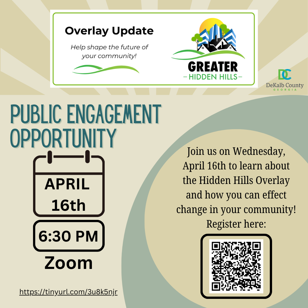 Hidden Hills Overlay update first public meeting