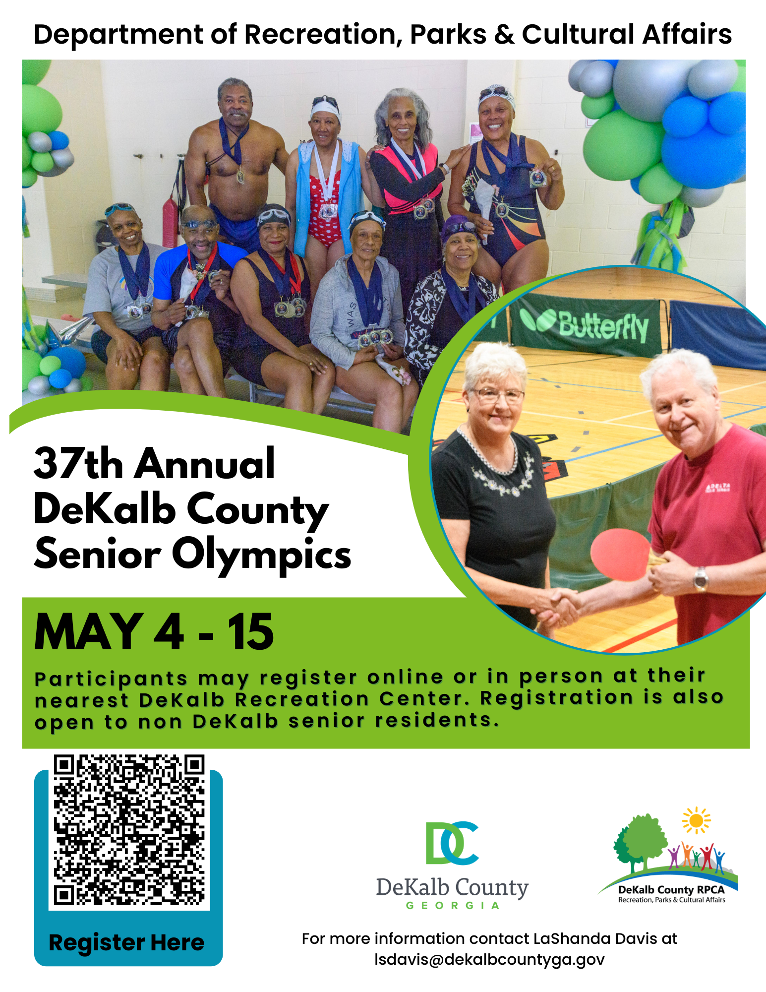 Senior Olympics Flyer