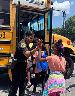 Chief Greeting Kids