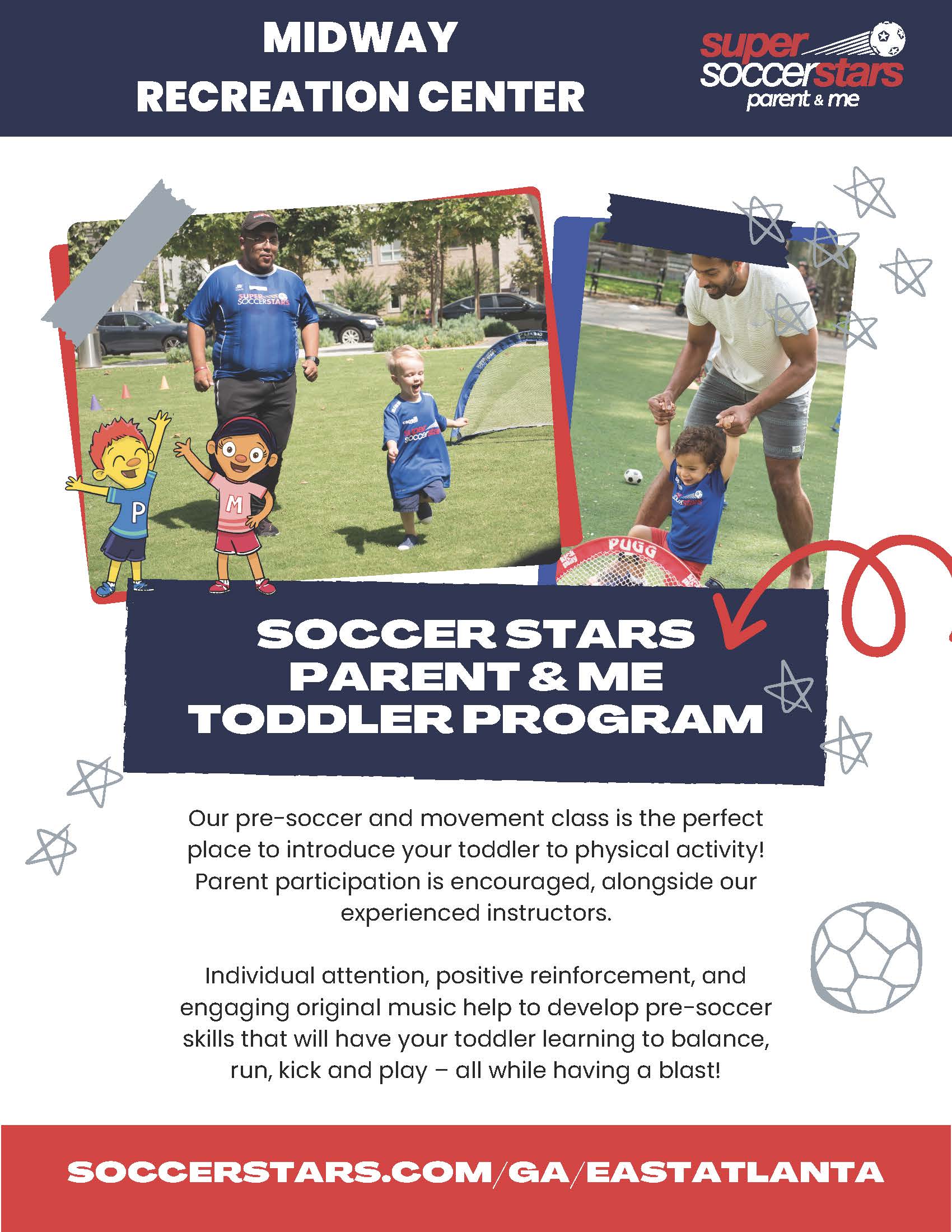 Midway  Soccer Toddler Program Flyer