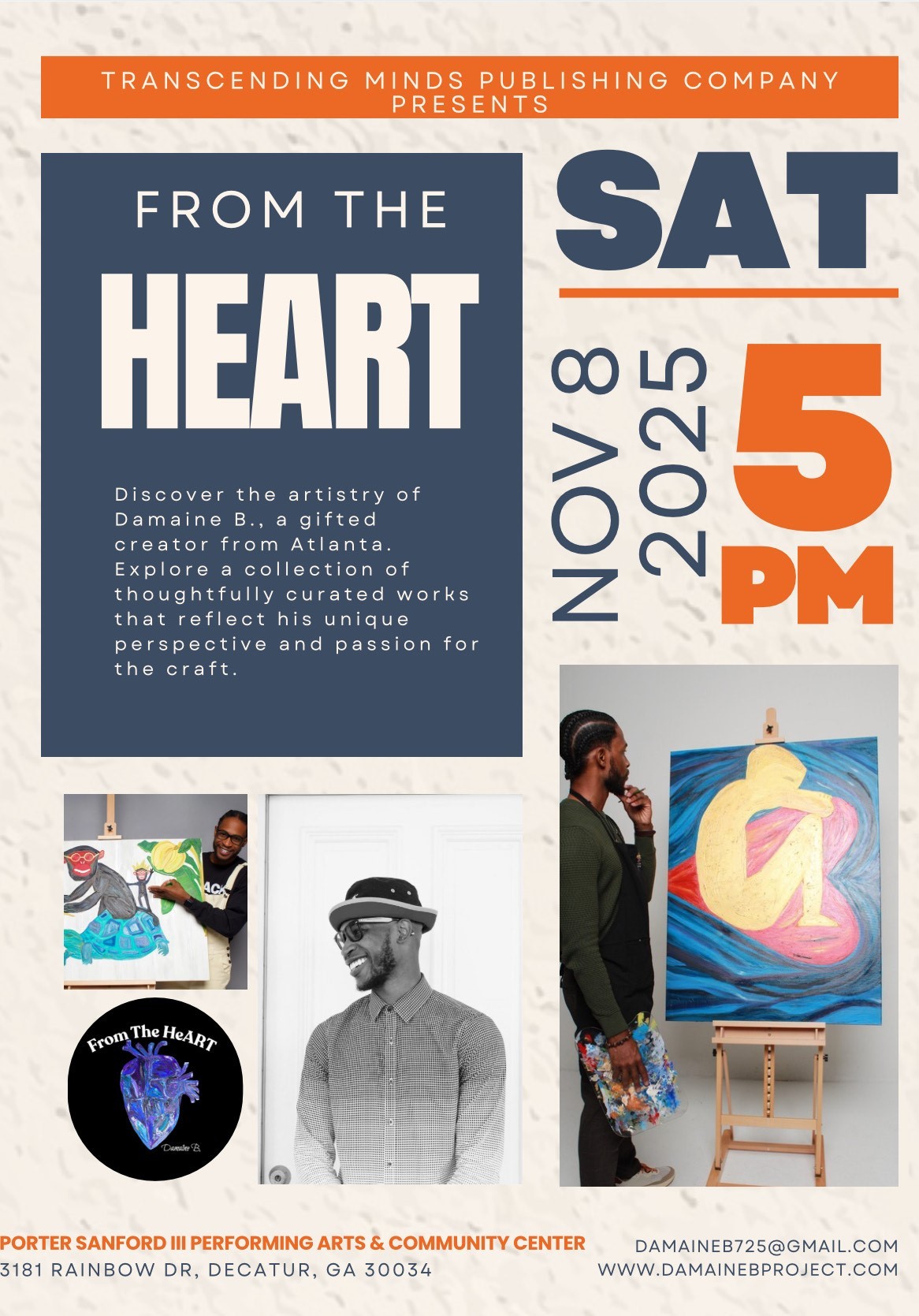 From the heart production flyer