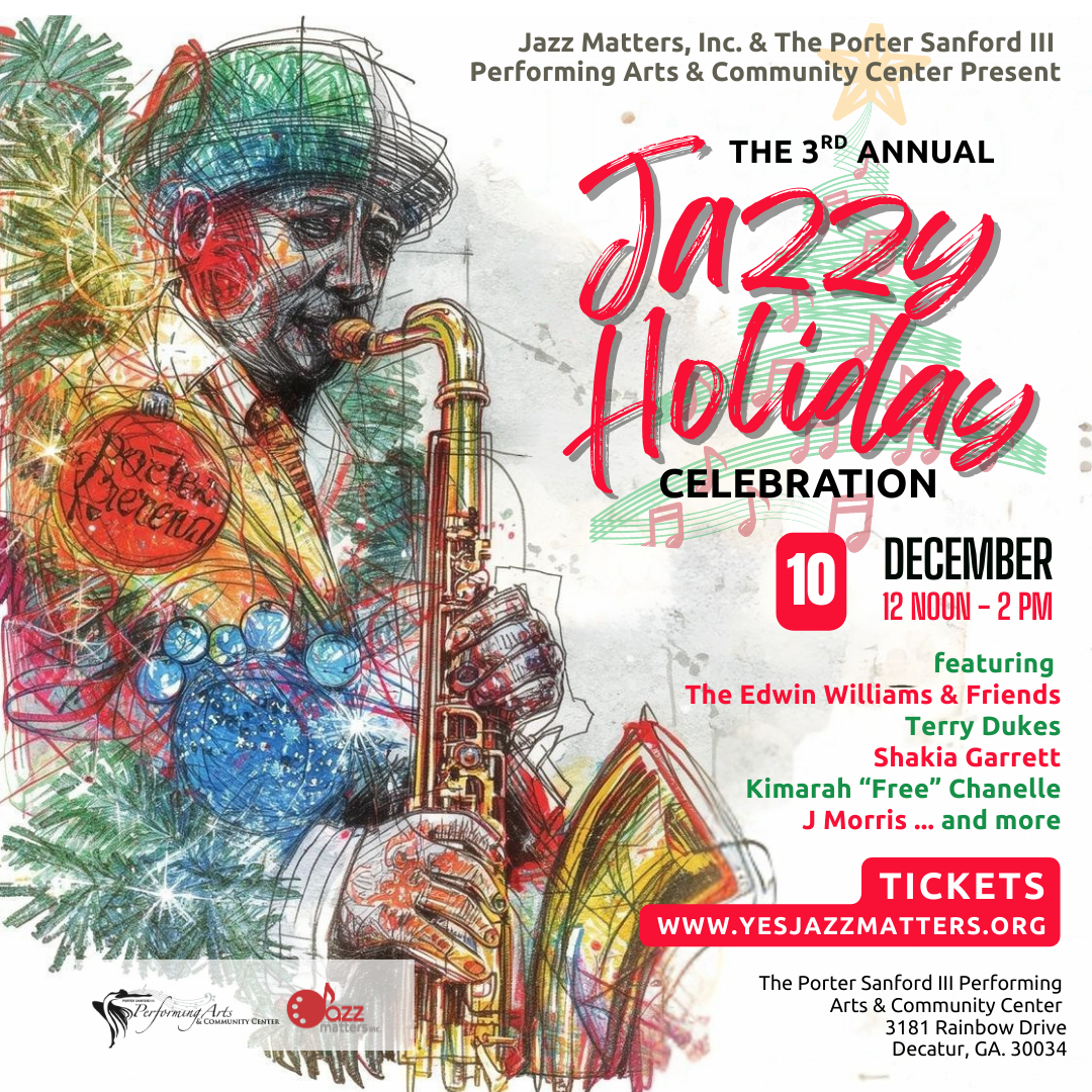 Jazz Holiday Concert Flyer