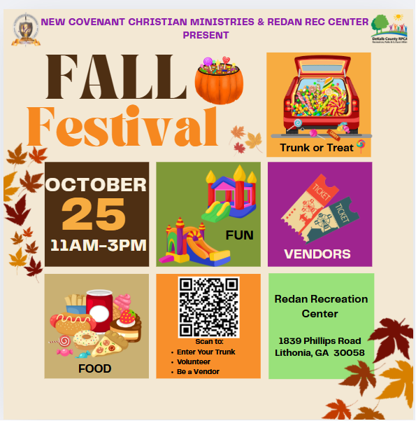 Redan Fall Festival Flyer