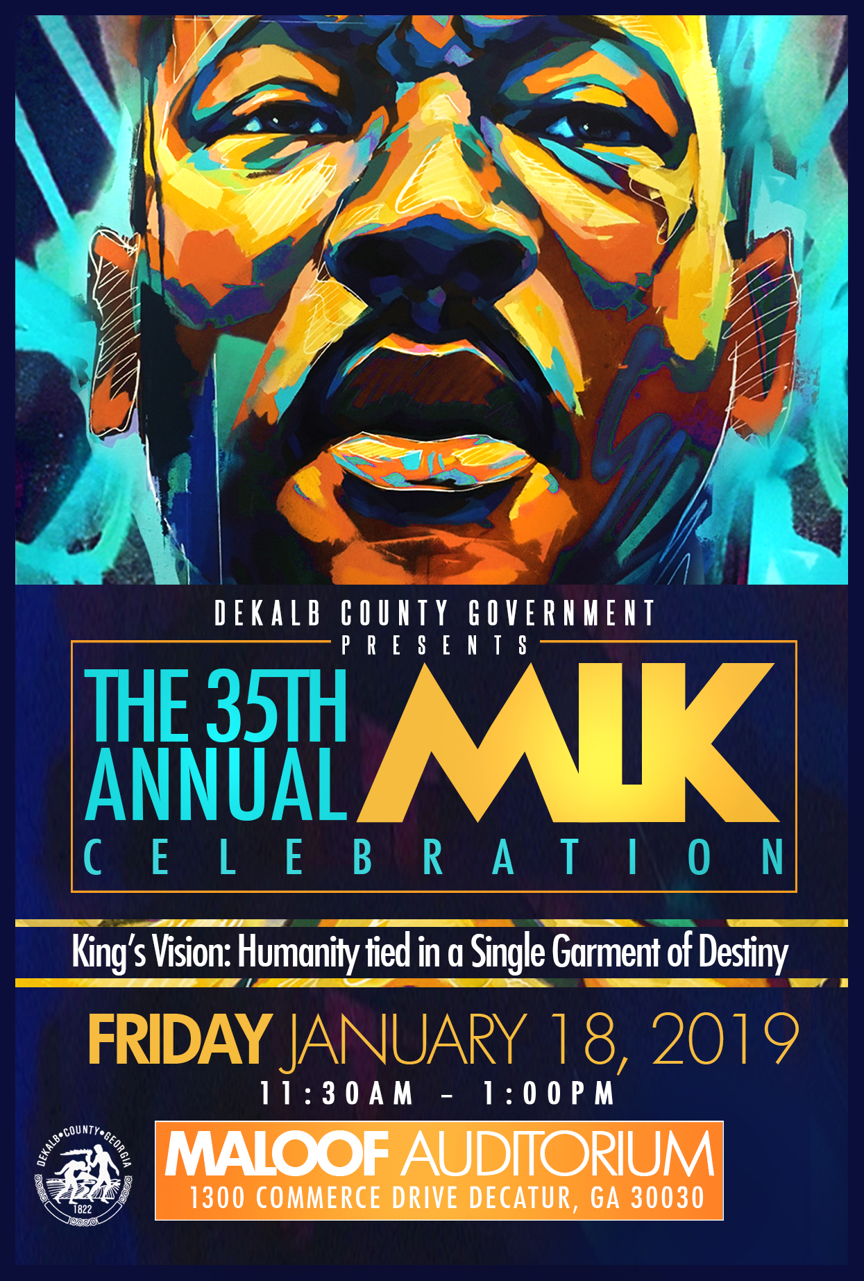 The 35th Annual Martin Luther King Celebration DeKalb County, GA