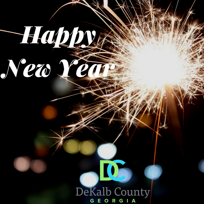 New Years Day Observed DeKalb County GA