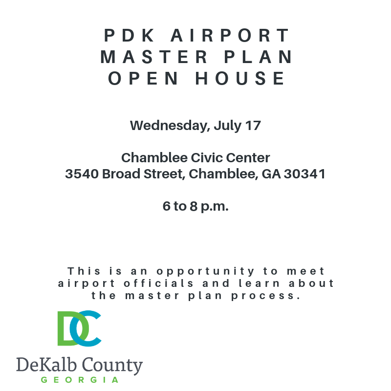 PDK master plan open house