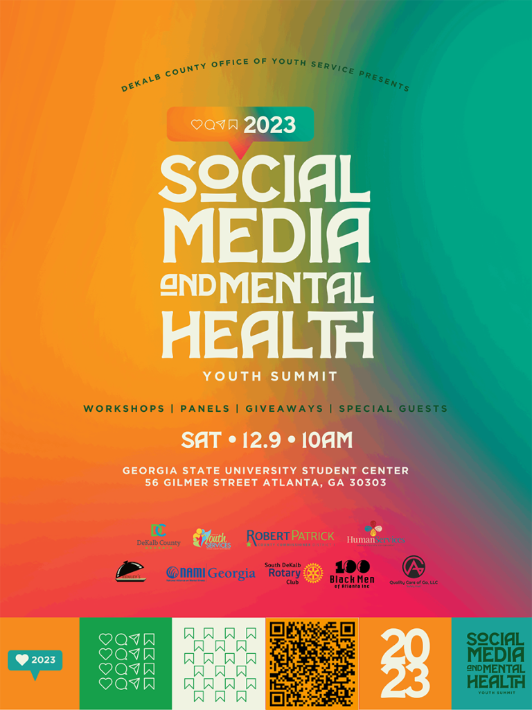 Social Media & Mental Health flyer