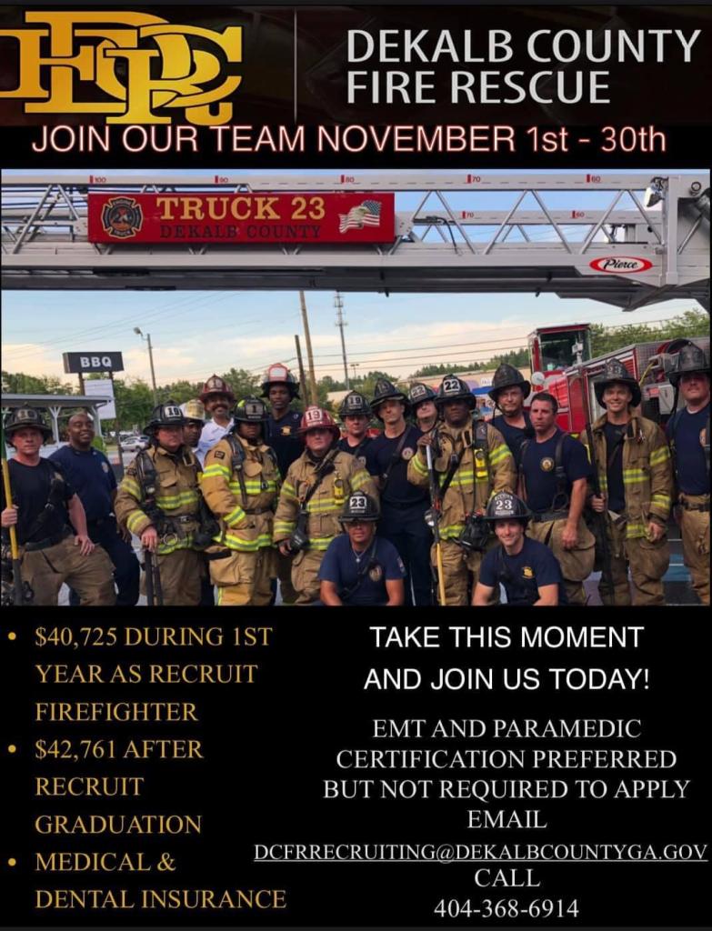 November 2021 DCFR Recruiting Flyer