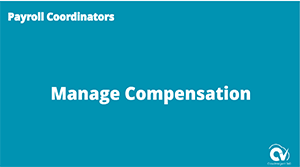 Manage Compensation