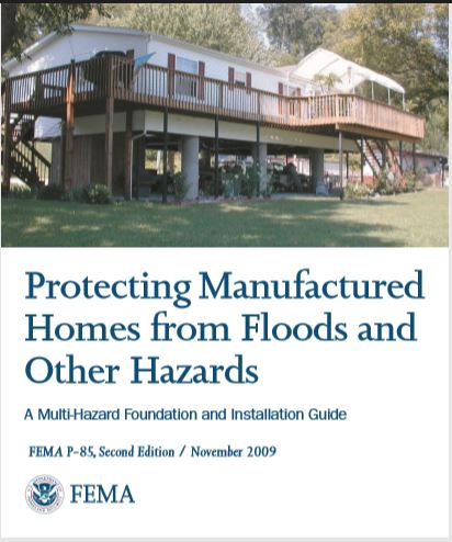 Protecting Manufactured Homes from Floods and Other Hazards Publication