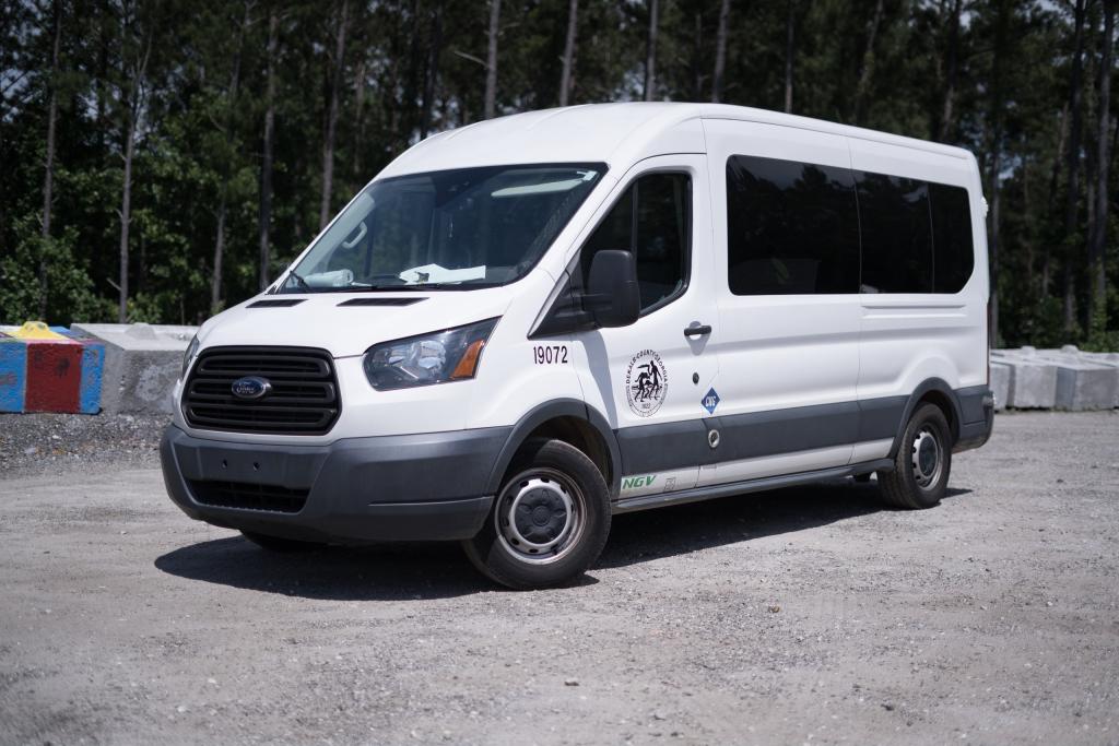 CNG-powered van