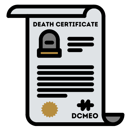DCMEO Death Certificate Icon